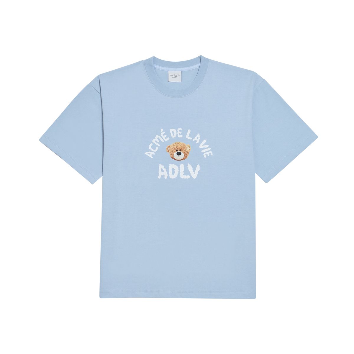 아크메드라비(ACME DE LA VIE) TEDDY BEAR (BEAR DOLL) SHORT SLEEVE T-SHIRT SKYBLUE