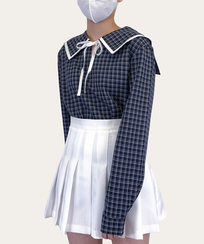 (W) Free Bird Blouse - Navy