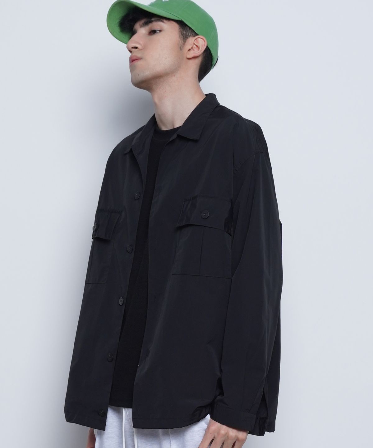에이본(THE-ABON) M03 string over jacket black
