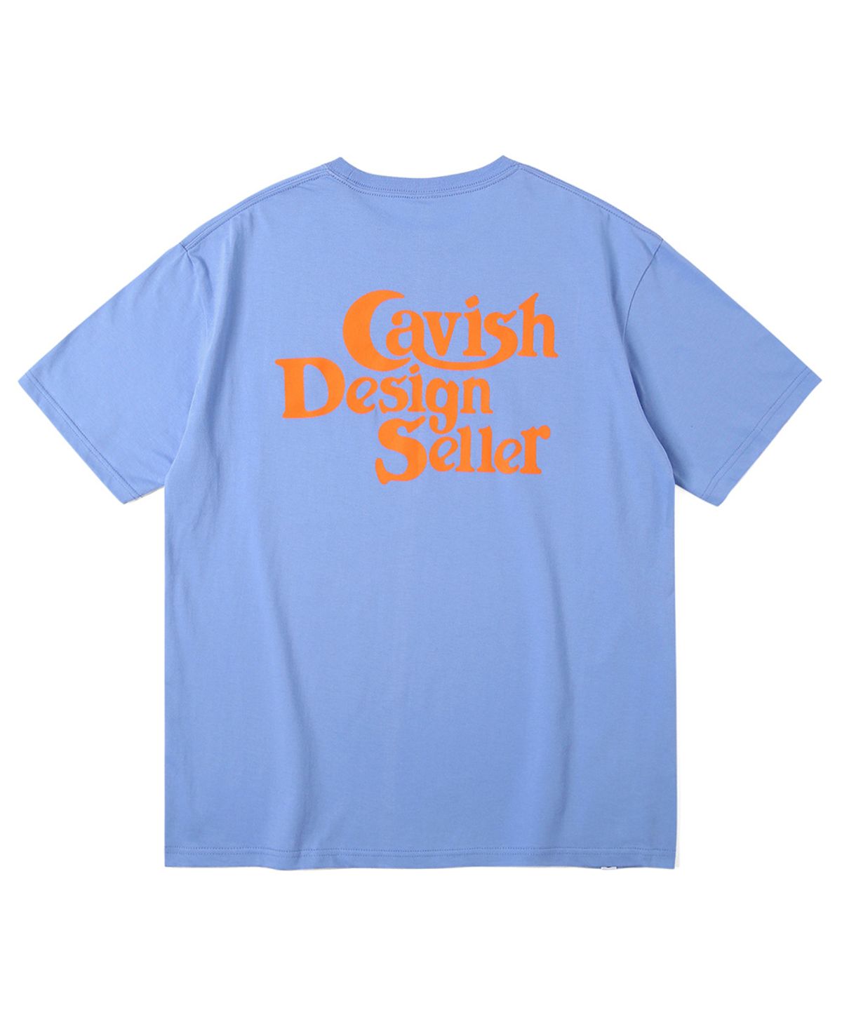 카비시(CAVISH) SELLER LOGO SS TEE BLUE(CV2BMMT500A)