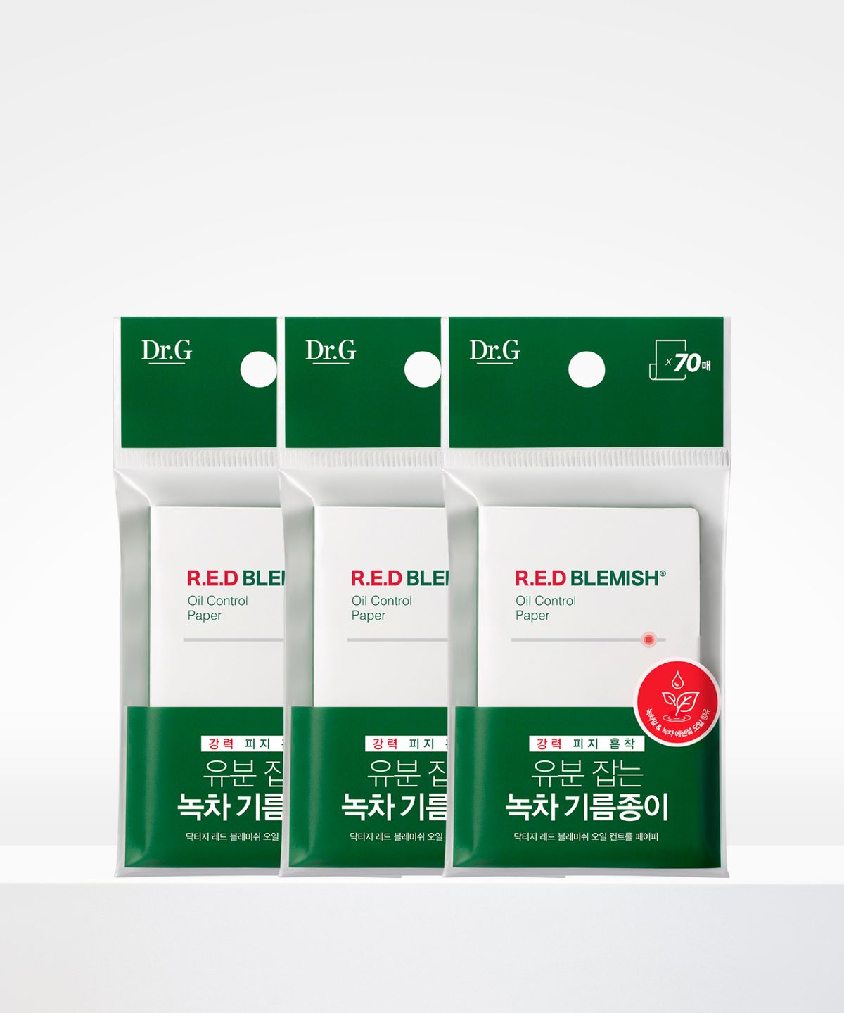 닥터지(DR.G) 레드 블레미쉬 오일 컨트롤 페이퍼 70매x3개