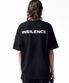 백프린트 로고 티셔츠 BLACK