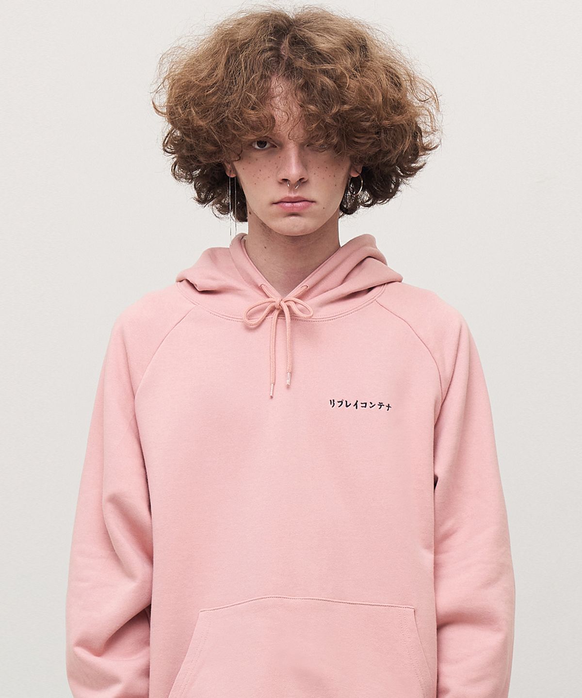 리플레이컨테이너(REPLAY CONTAINER) rc hoody (baby pink)