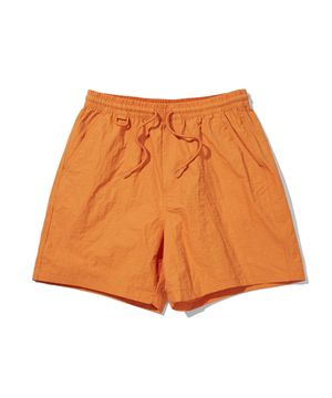 크리스피 나일론 쇼츠_오렌지
