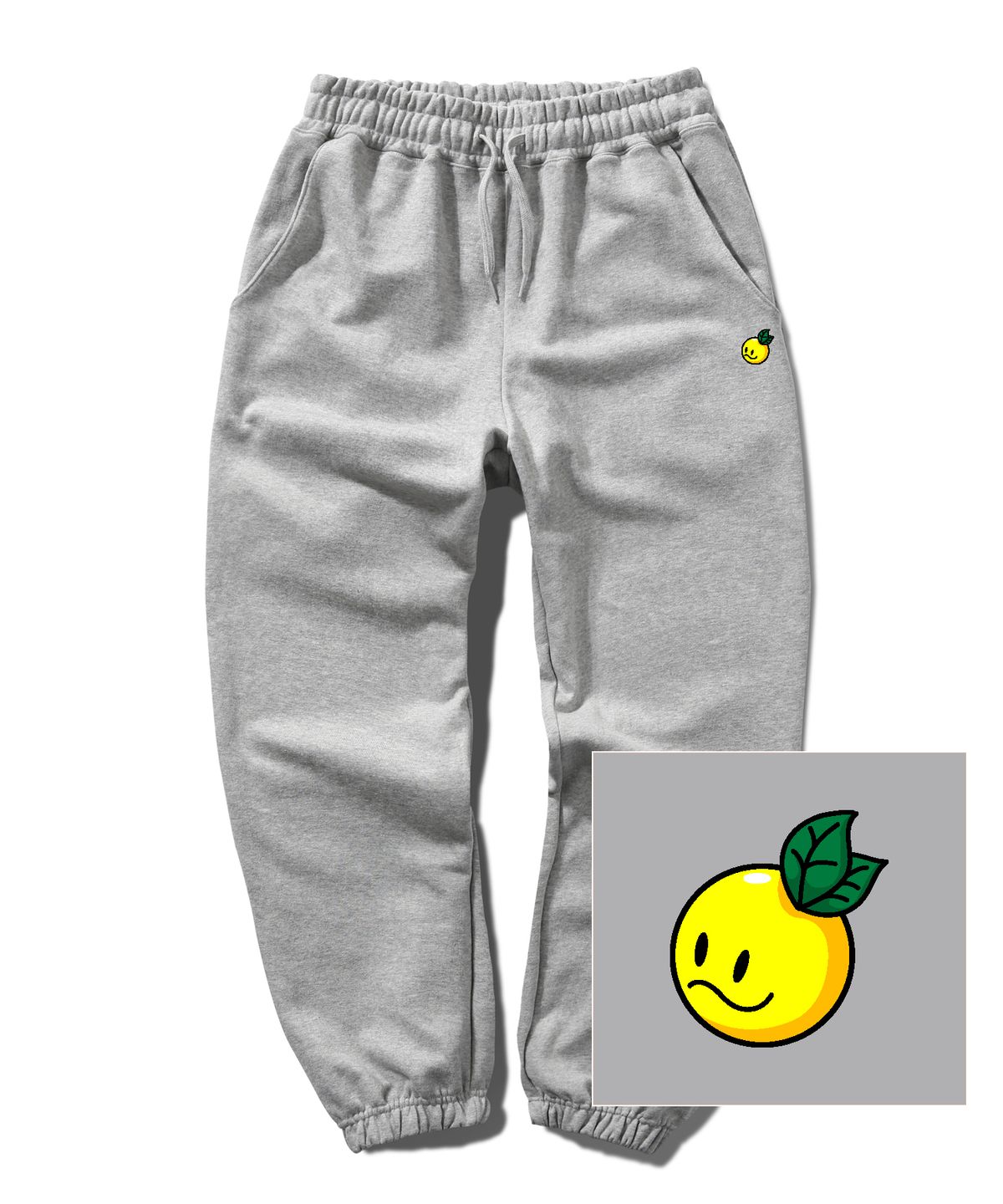 트립션(TRIPSHION) SMALL FRUITS 조거 스웨트 팬츠 - 그레이