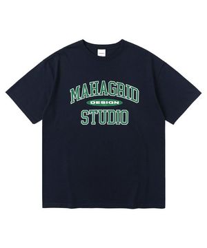 COLLEGE LOGO TEE NAVY(MG2BSMT536A)