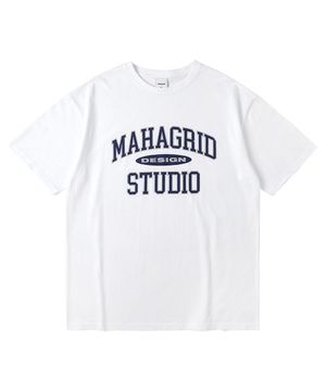 COLLEGE LOGO TEE WHITE(MG2BSMT536A)