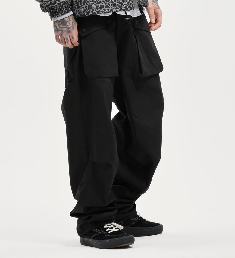 [핏더사이즈 PICK] UTILITY 1 RIPSTOP PANTS BLACK