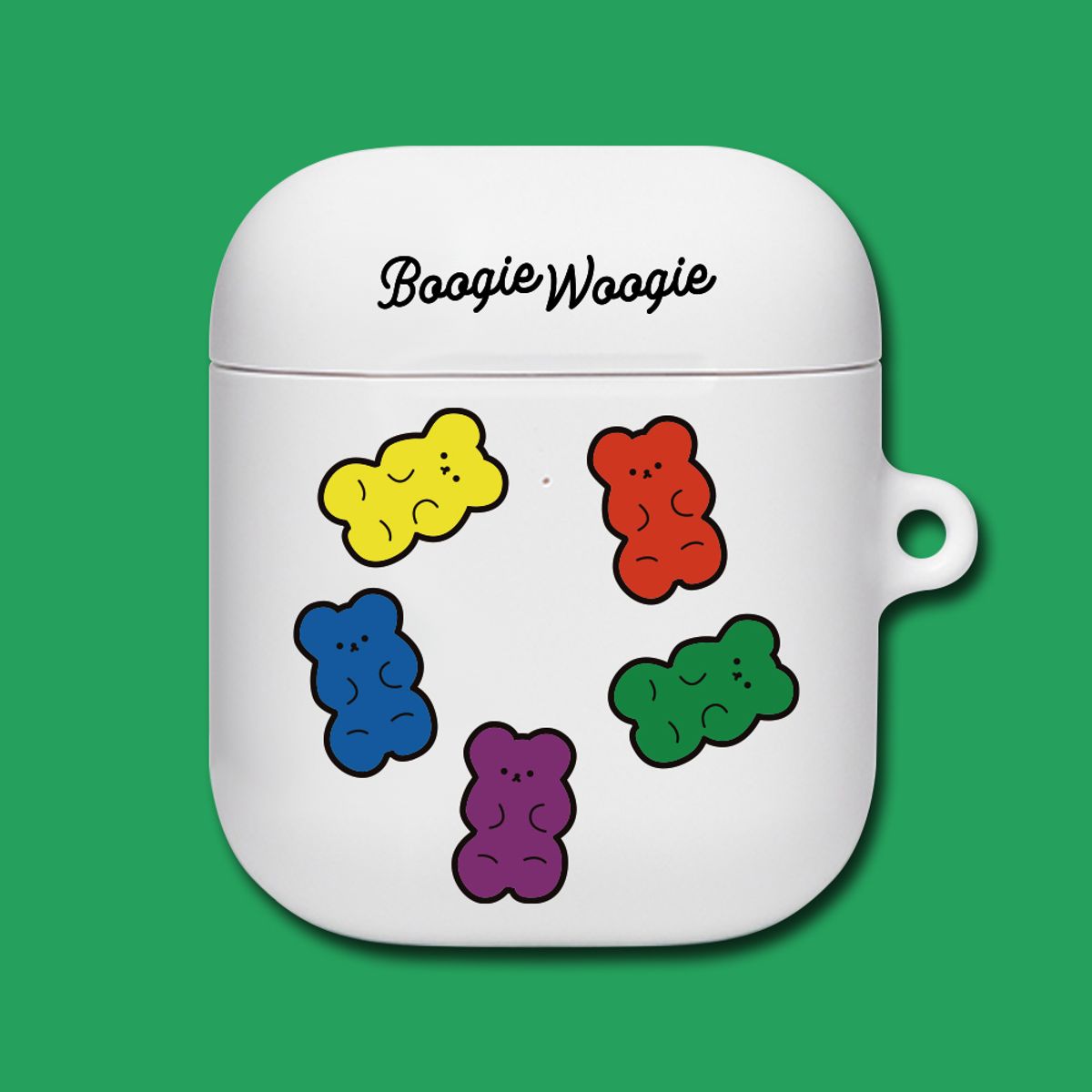 부기우기(BOOGIE WOOGIE) 에어팟/에어팟프로 케이스 - 젤리곰(Gummy Bear)