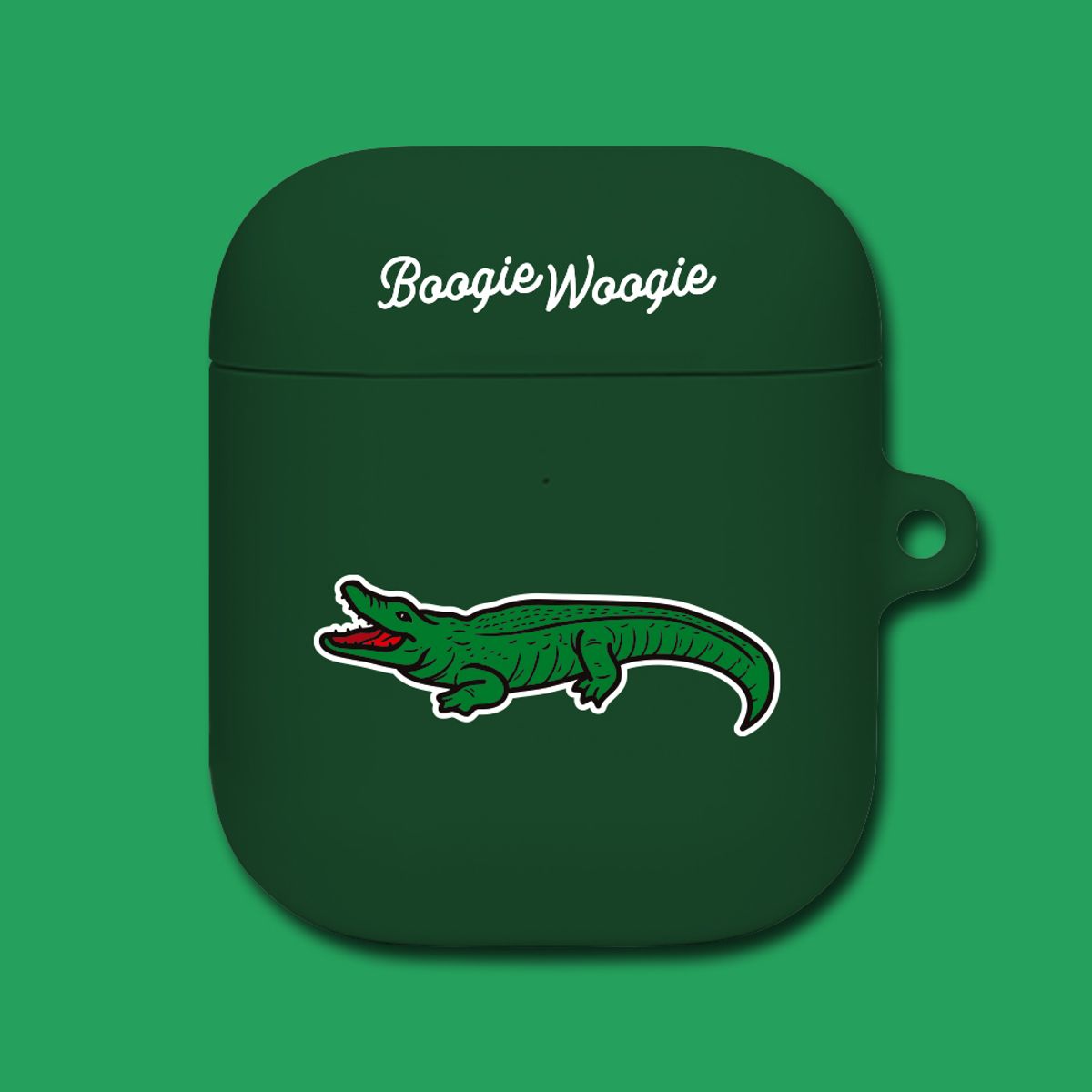 부기우기(BOOGIE WOOGIE) 에어팟/에어팟프로 케이스 - 그린(Green)