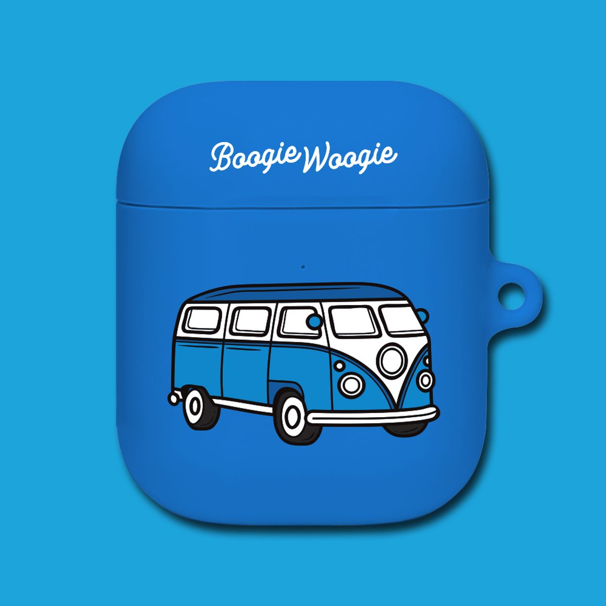 부기우기(BOOGIE WOOGIE) 에어팟/에어팟프로 케이스 - 블루(Blue)