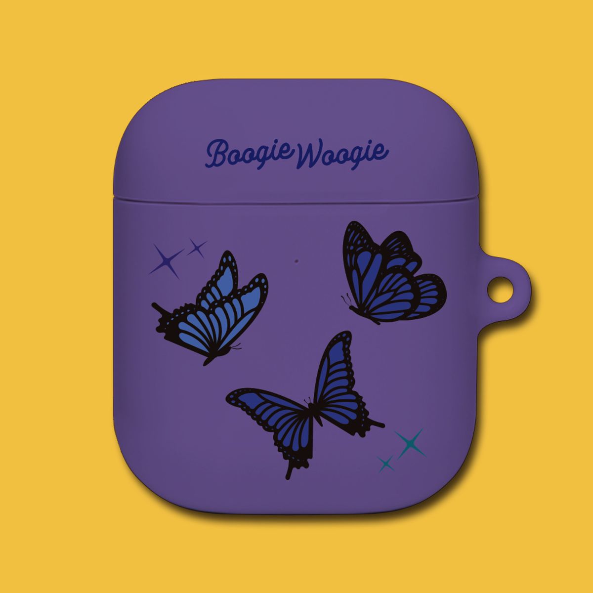 부기우기(BOOGIE WOOGIE) 에어팟/에어팟프로 케이스 - 나비(Butter Fly)