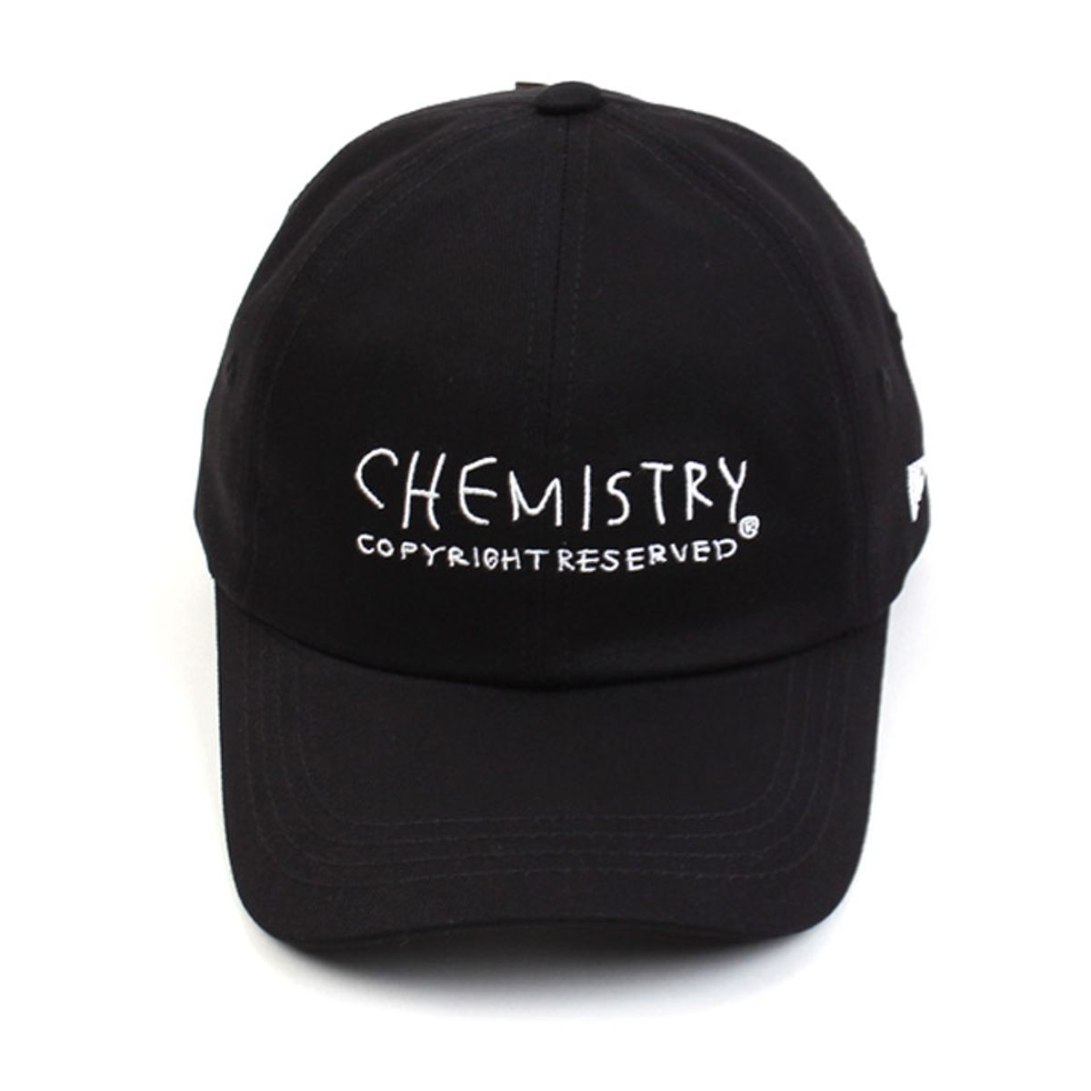 유니버셜 케미스트리(UNIVERSAL CHEMISTRY) Chemistry Black Low Ballcap 로고볼캡
