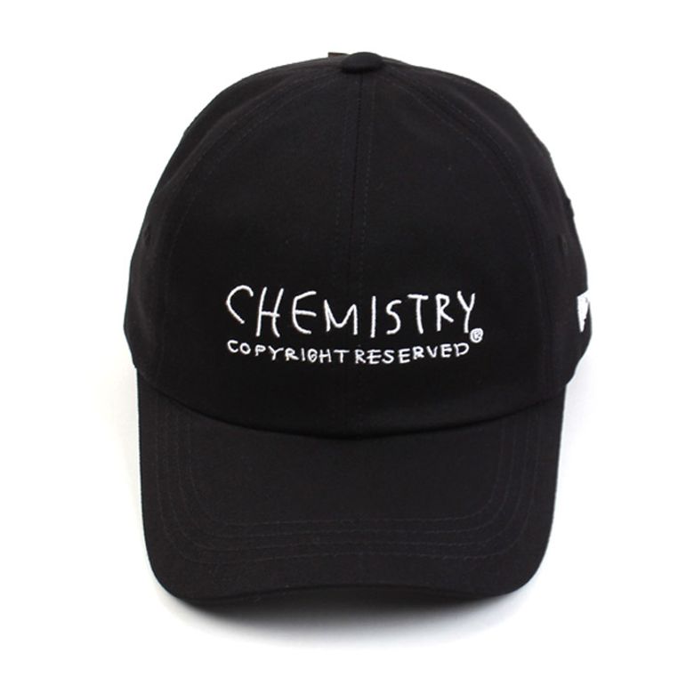 Chemistry Black Low Ballcap 로고볼캡