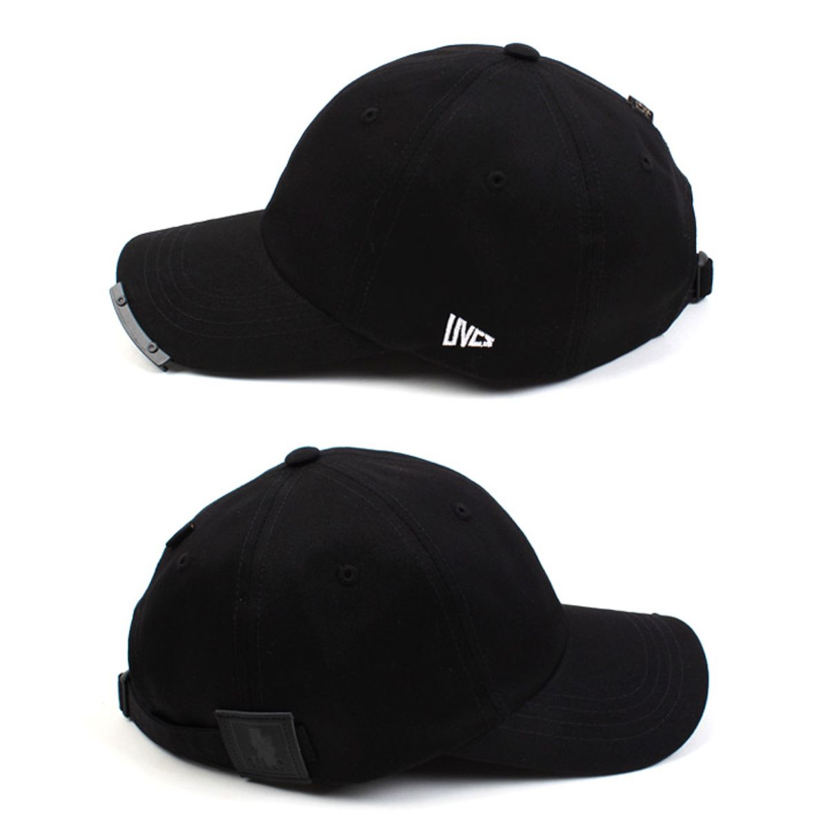 유니버셜 케미스트리(UNIVERSAL CHEMISTRY) BK Bar Black Low Ballcap 로우볼캡