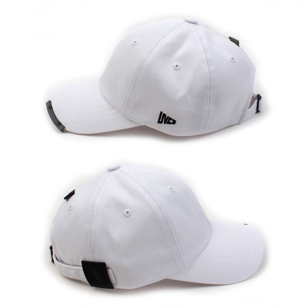 유니버셜 케미스트리(UNIVERSAL CHEMISTRY) BK Bar White Low Ballcap 로우볼캡