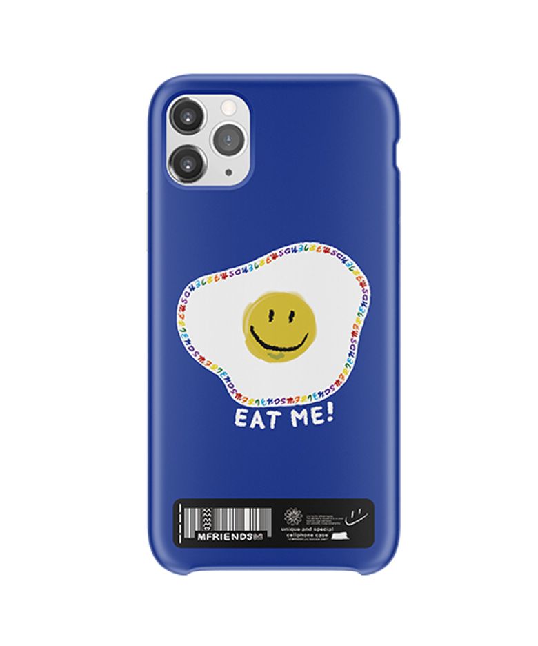 아이폰·갤럭시 공용 잇 미 스마일 그래픽 케이스 450  위트 있는 푸드 아트 디자인  엠프렌즈
