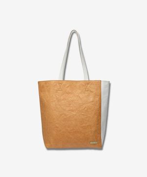 비건 투페이스 에코백 숄더백 베이지