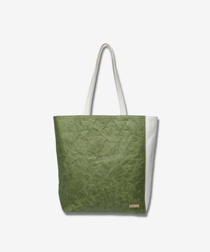 비건 투페이스 에코백  숄더백 그린