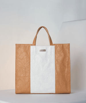 왈라루 플래그 토트백 숄더백 베이지