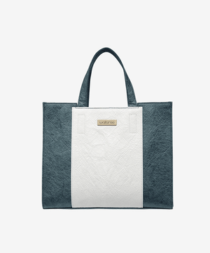 왈라루 미니 마카롱 숄더 토트백 블루