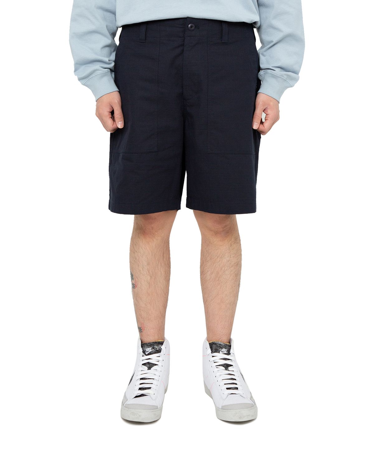 엘엠씨(LMC) LMC RIPSTOP FATIGUE SHORTS navy
