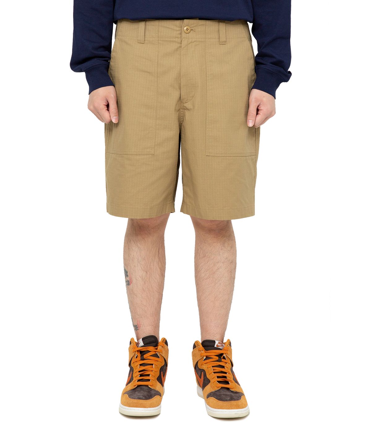 엘엠씨(LMC) LMC RIPSTOP FATIGUE SHORTS brown