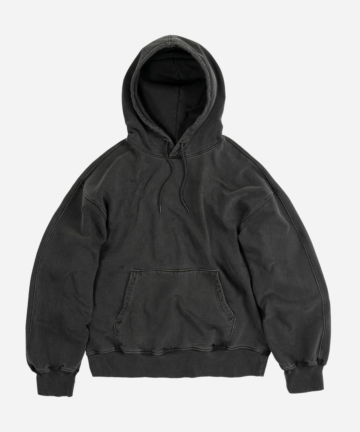 프리즘웍스(FRIZMWORKS) OG PIGMENT DYEING HOODY 002 _ CHARCOAL