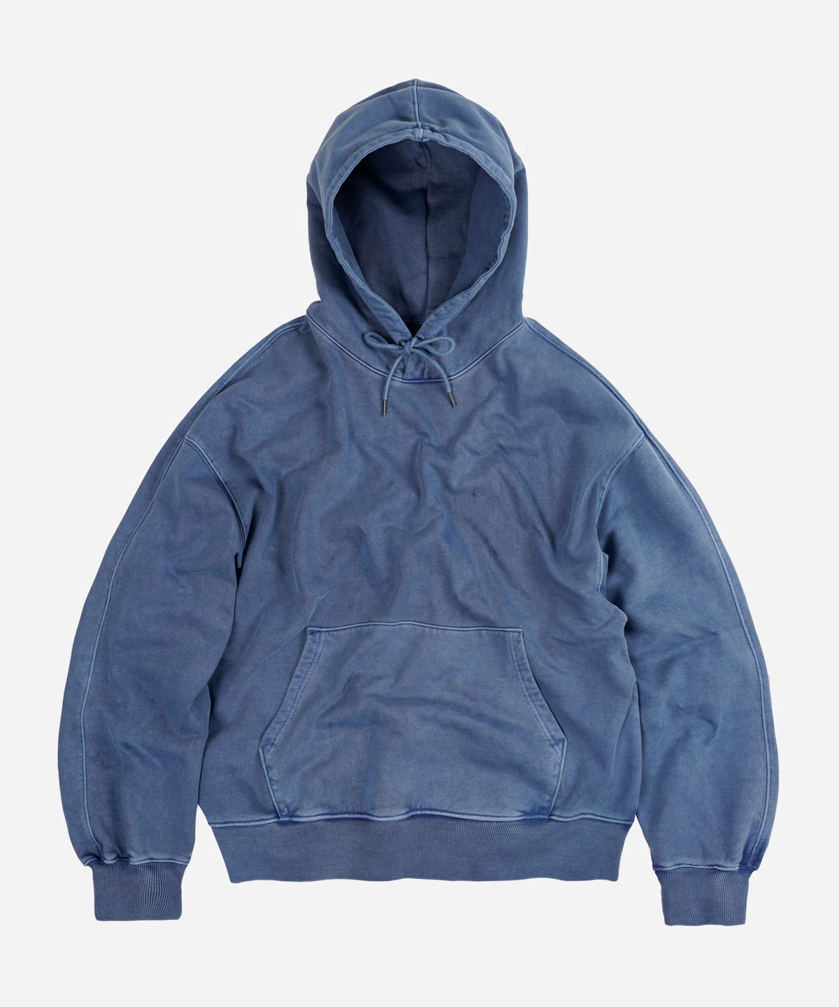 프리즘웍스(FRIZMWORKS) OG PIGMENT DYEING HOODY 002 _ BLUE