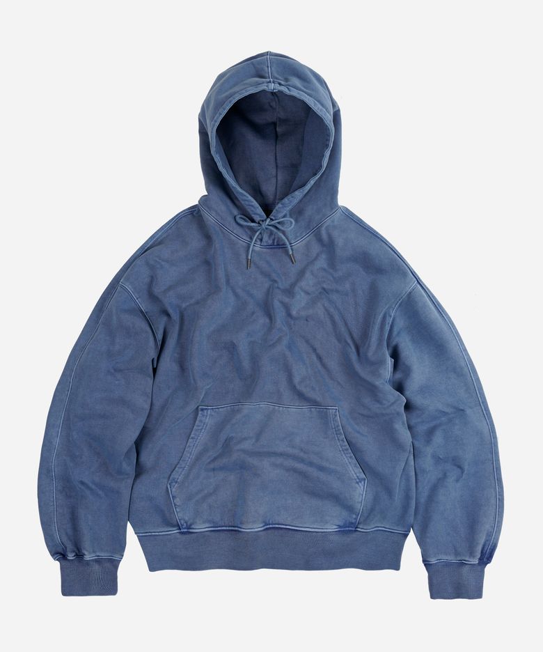 OG PIGMENT DYEING HOODY 002 _ BLUE