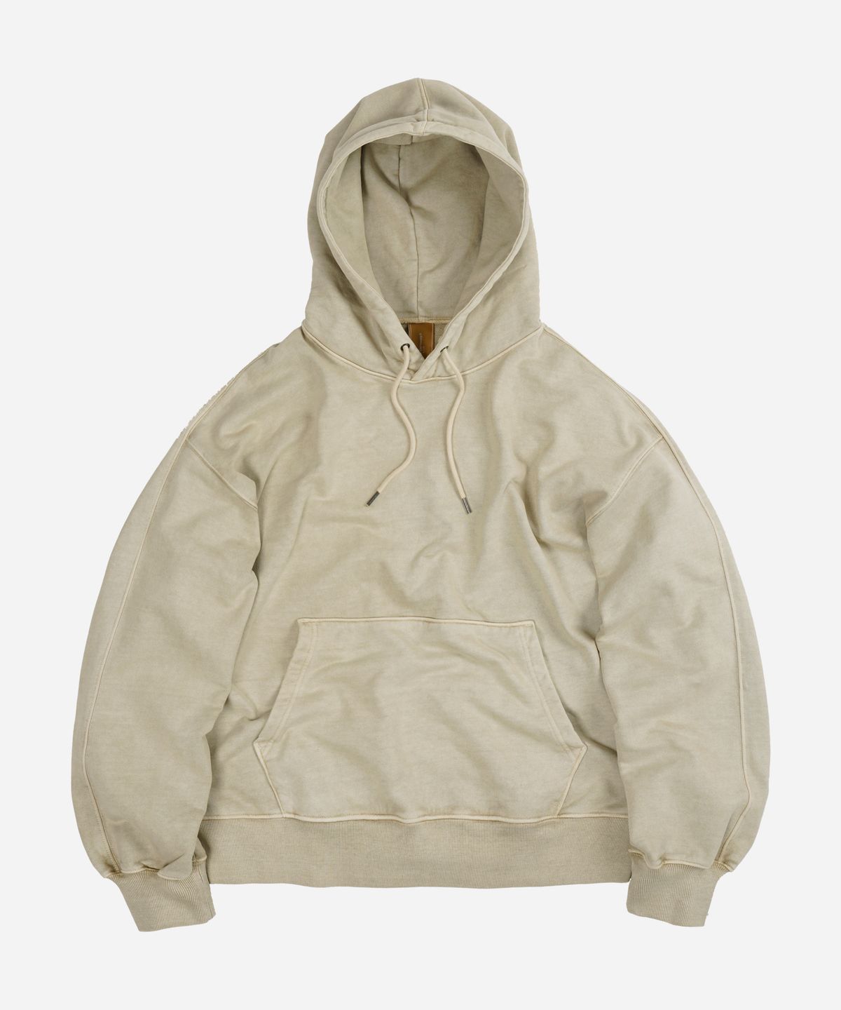 프리즘웍스(FRIZMWORKS) OG PIGMENT DYEING HOODY 002 _ BEIGE