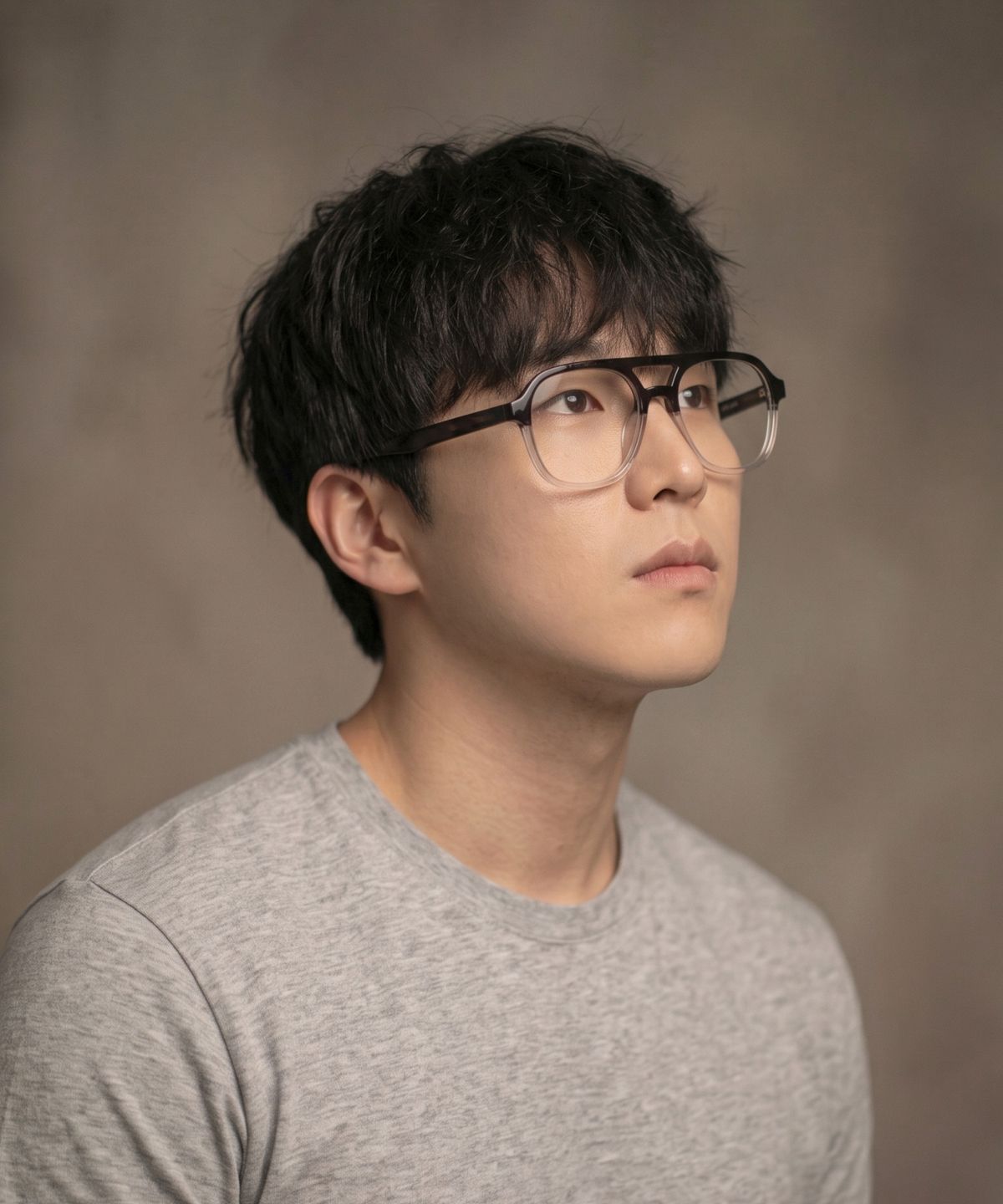 르네 하우윈(RENE HAUYNE) July 블랙 글래스 DR0709B 에비에이터 안경
