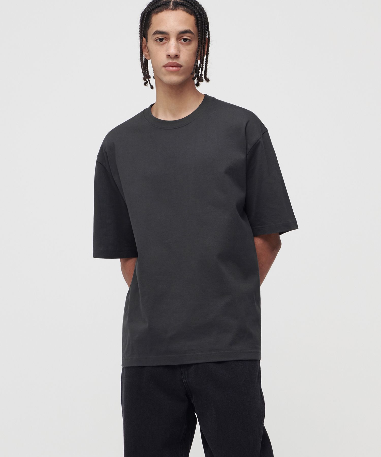 Tシャツ・カットソー *MUSINSA STANDARD* Heavyweight Relaxed Crew Neck Long Sleeve MUSINSA | MUSINSA STANDARD Heavyweight Relaxed Crew Neck