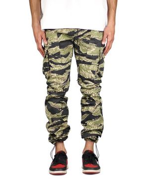 골든 타이거 스트레이트 레그 팬츠