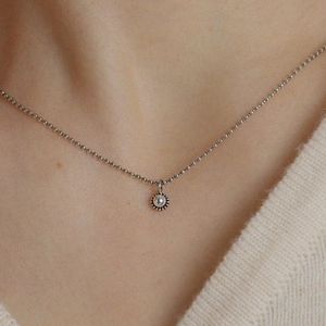 Classy Point Silver Necklace In199 [Silver]