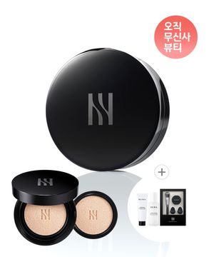 블랙 쿠션 파운데이션 듀오 SPF34/PA++ 15gx2 (본품15g+리필15g)