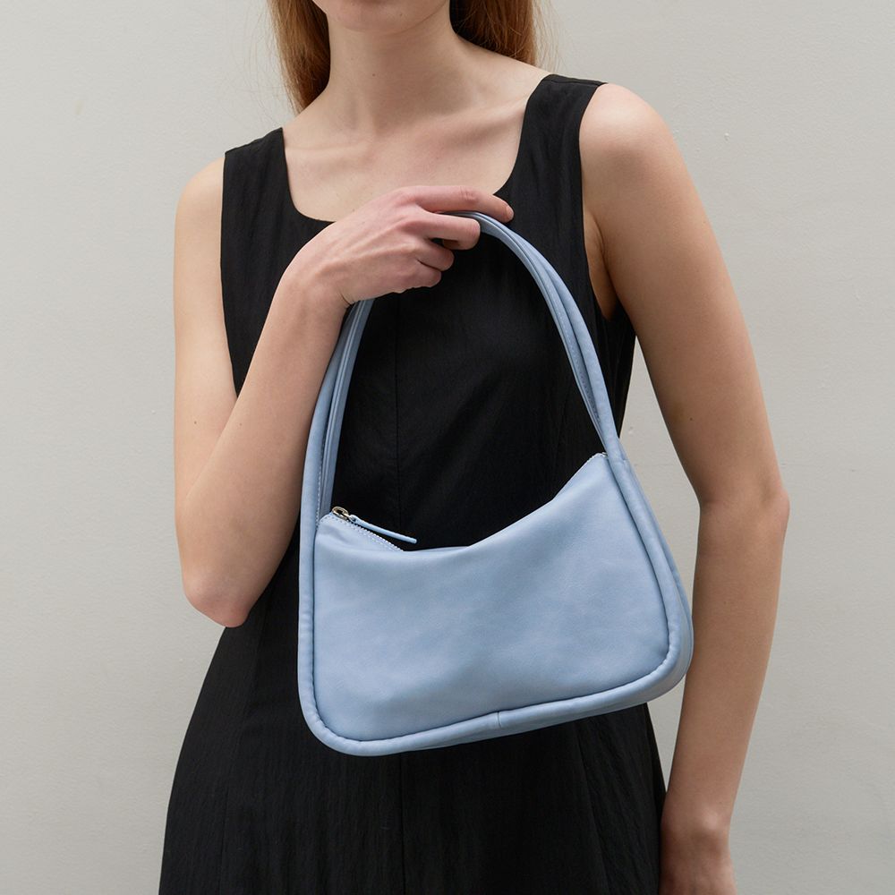 【YEOMIM】★人気★韓国★mini ridge bag★baby blue MUSINSA | YEOMIM mini ridge bag (baby blue)