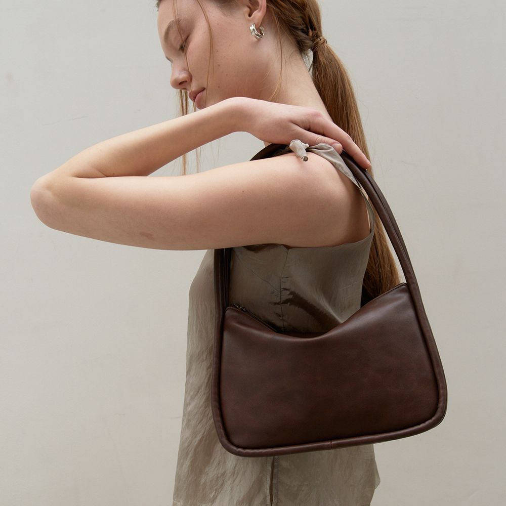 YEOMIM ridge bag choco brown