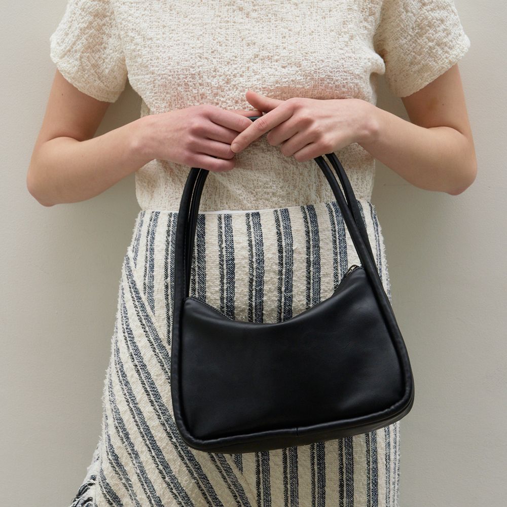 【YEOMIM】★人気★韓国★mini ridge bag★black 16th restock] Mini Ridge Bag (black) - YEOMIM