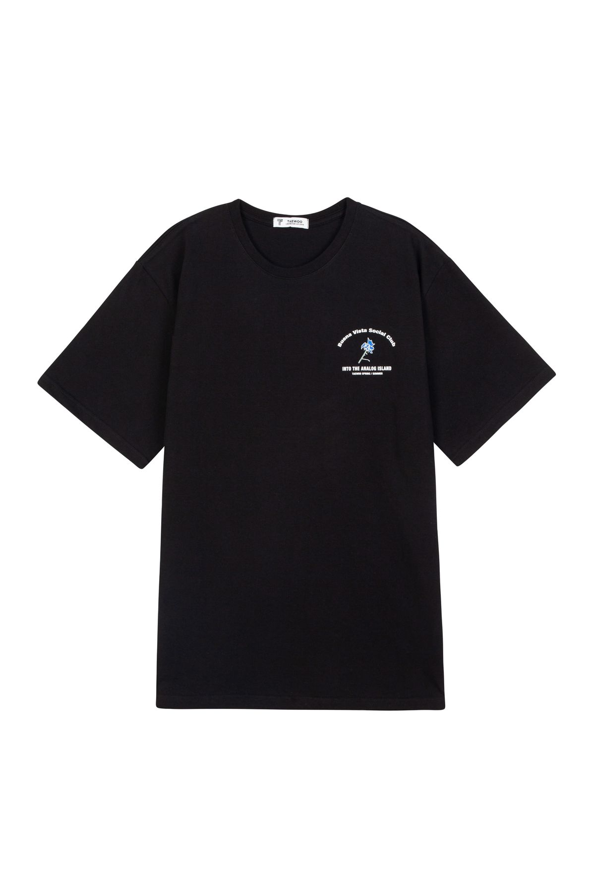 태우(TAEWOO) Havana social club t-shirt Black