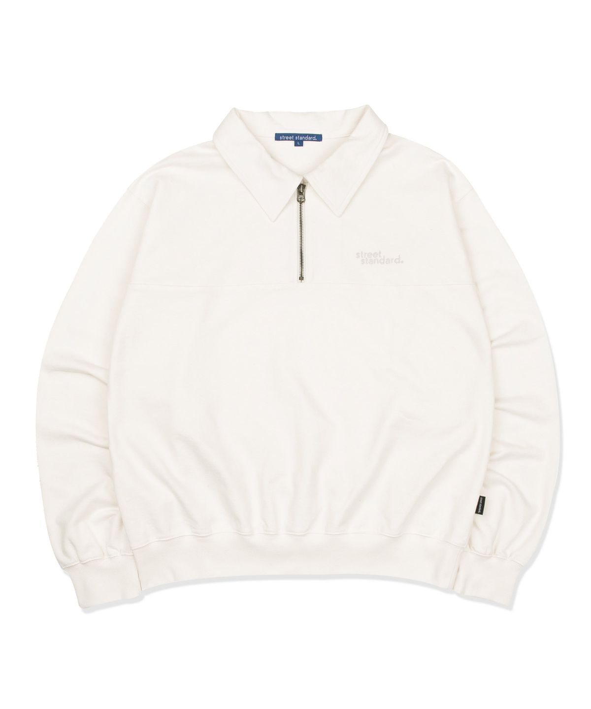 스트리트 스탠다드(STREET STANDARD) SP-HALF ZIP SWEATSHIRT