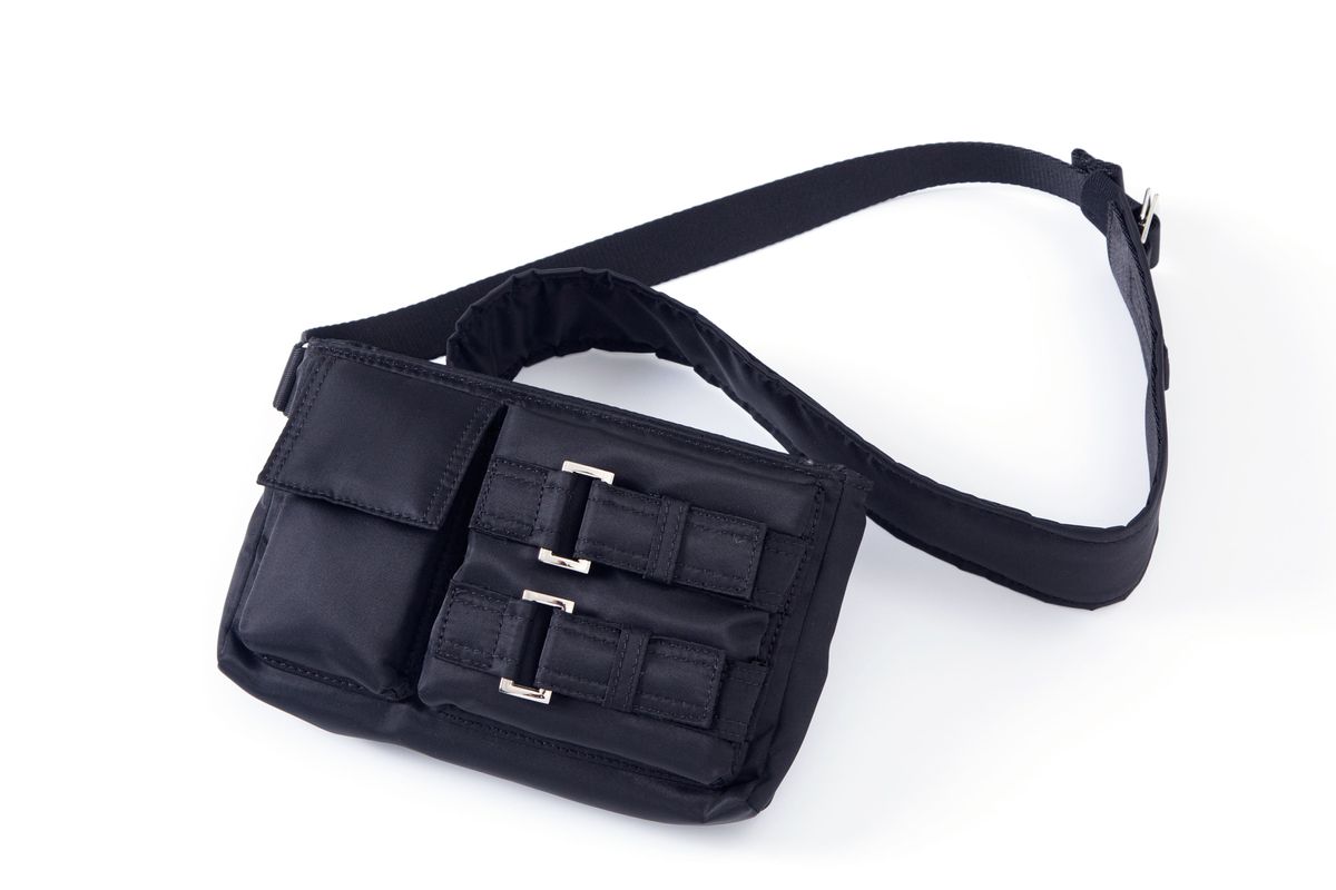 태우(TAEWOO) Double belted cross Bag