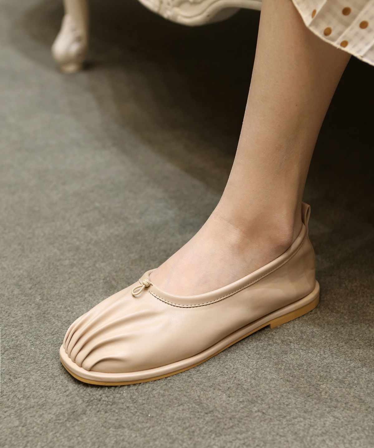 프리플라(FRI FLA) 21A8105 pinkbeige flat