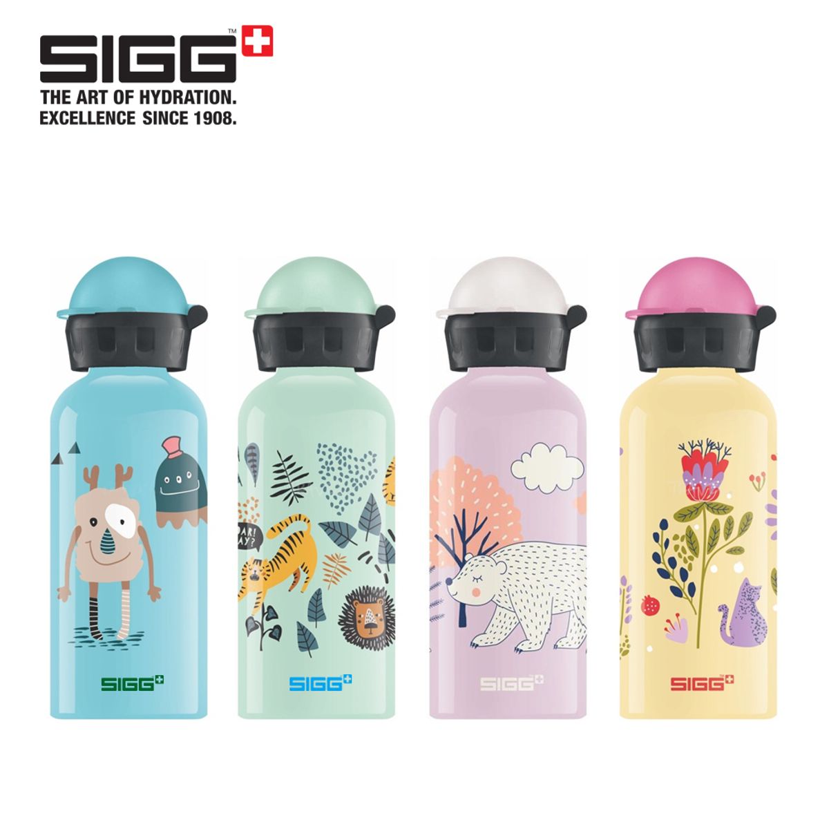 지그키즈(SIGGKIDS) 키즈 워터 보틀 물병 400ml