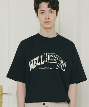 웰힐드 반팔티셔츠 네이비