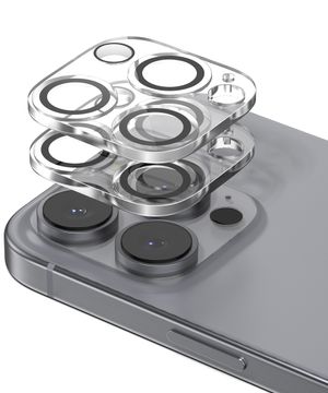 2매 아이폰16/15/14/13/12/11 시리즈 외 빛번짐방지 카메라 강화유리 보호필름 2매