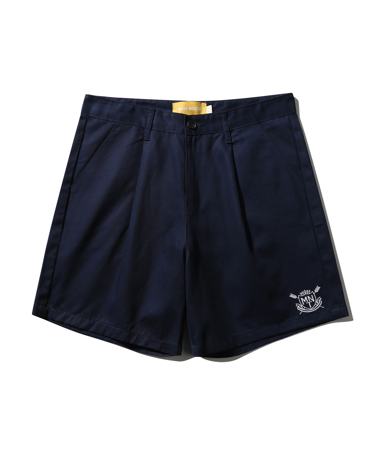 메인부스(MAINBOOTH) (M)University Oversized Shorts(NAVY)