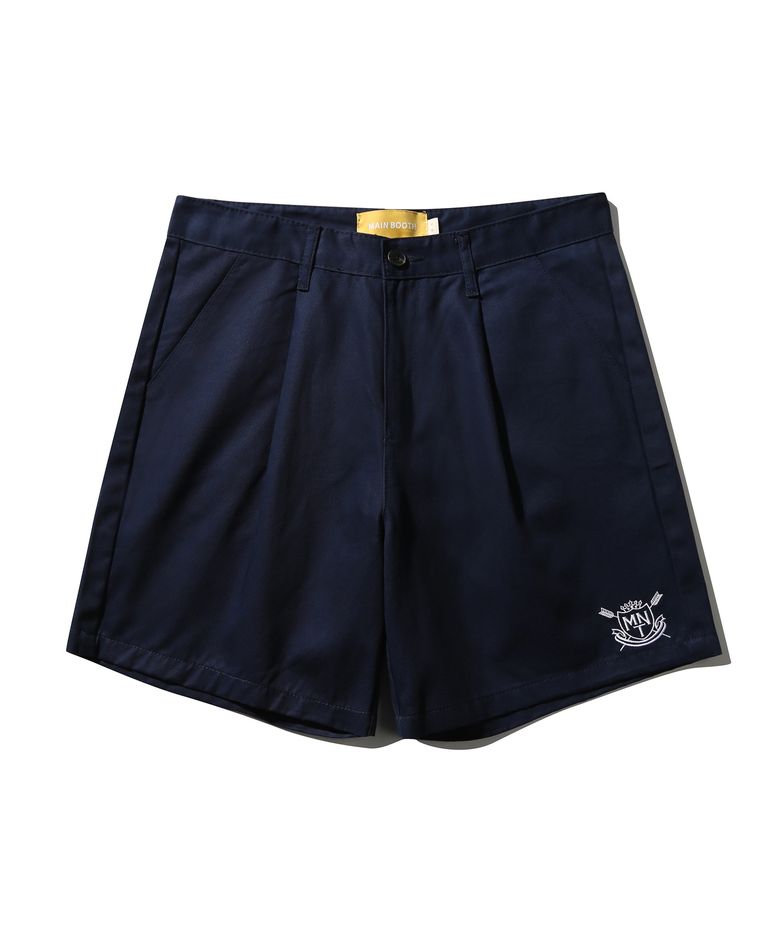 (M)University Oversized Shorts(NAVY)