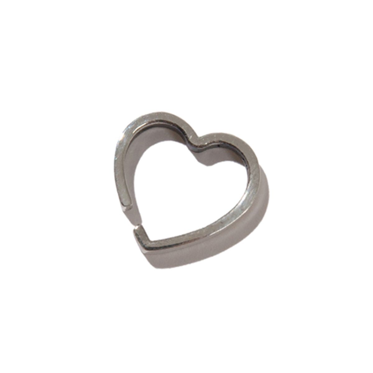 크루치(KRUCHI) heart single ear cuff (silver)
