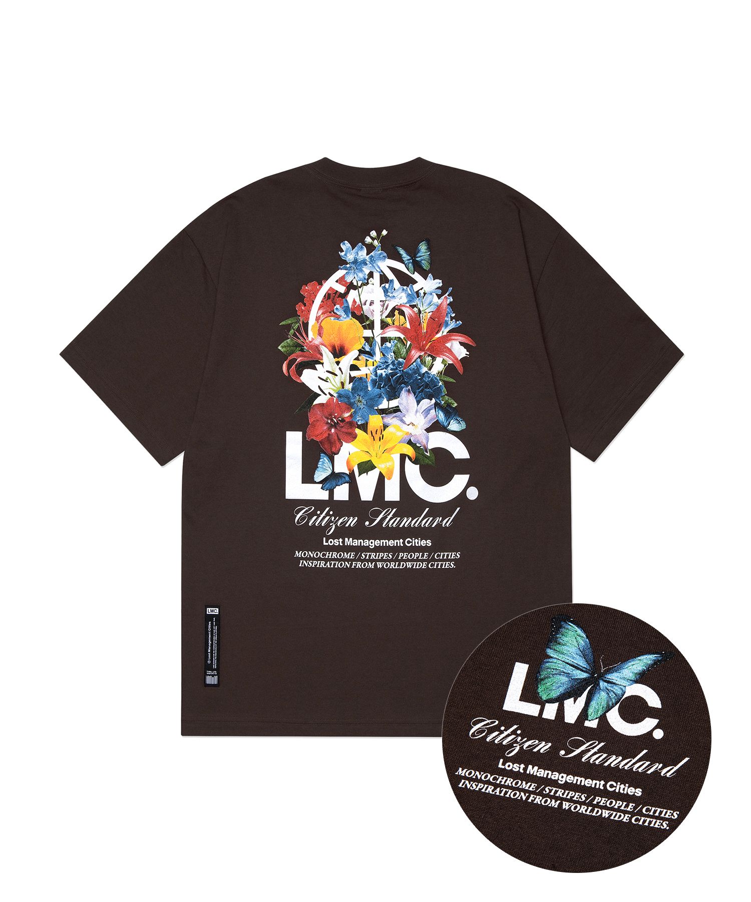 ■LMC■ FLOWER GARDEN TEE lime 0LM45STS209LME LMC FLOWER GARDEN TEE | WY Store